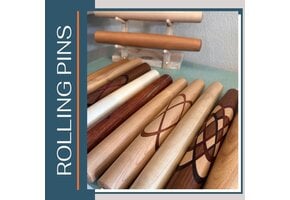 Marsden Rolling Pin Premium - Beech/Purple Heart