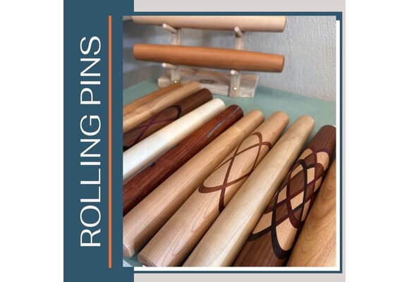 Marsden Rolling Pin Premium - Beech/Purple Heart