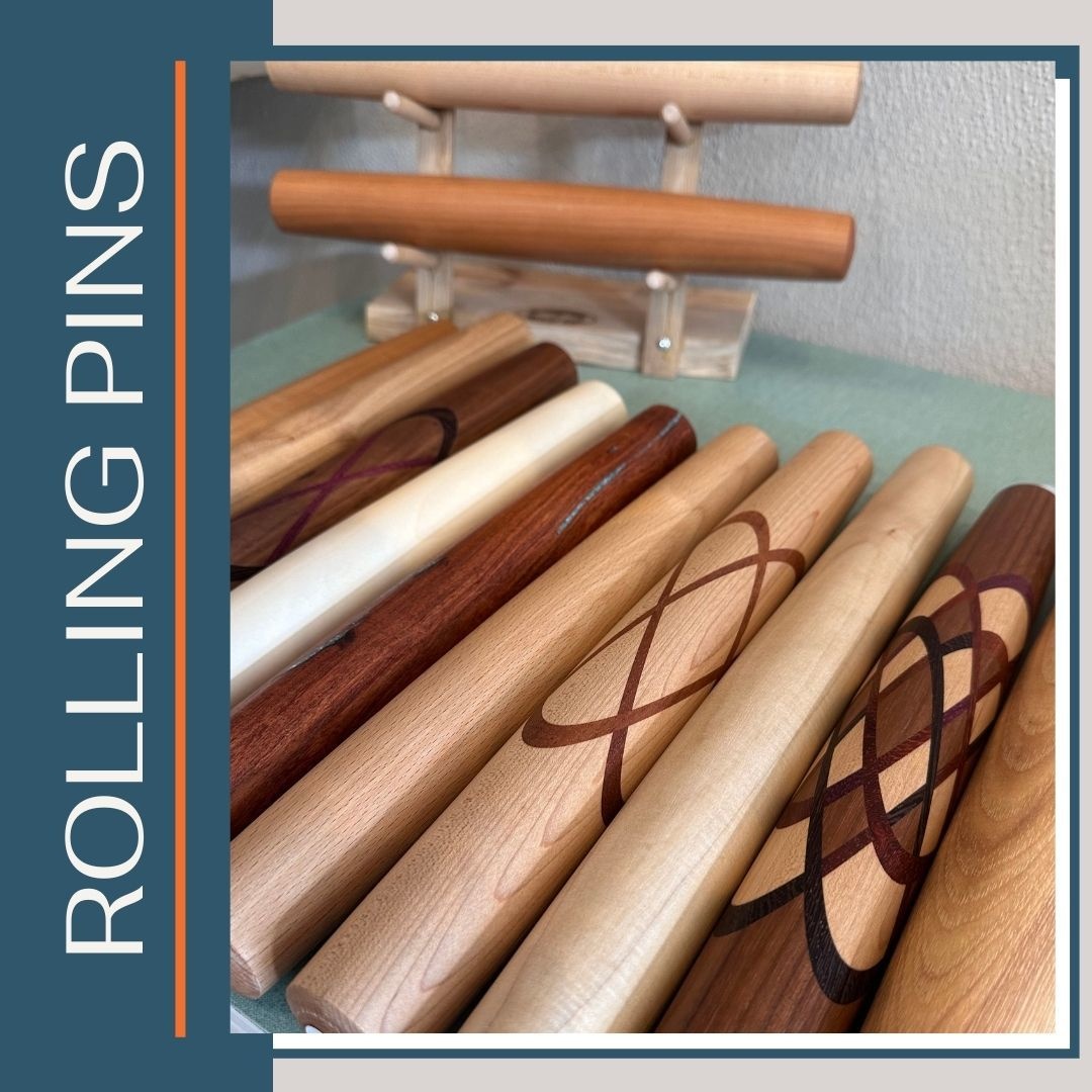 Marsden Rolling Pin Premium - Beech/Purple Heart