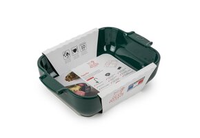 Appolia Rectangular Baker 12.5" Forest Green