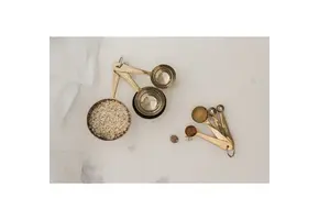 Gold Measuring Cup S/4