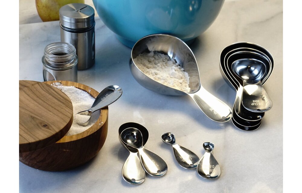 Measuring Spoon Set Teardrops S/5