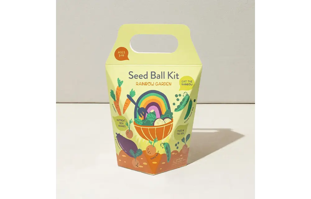 Rainbow Garden DIY Seed Ball Kit