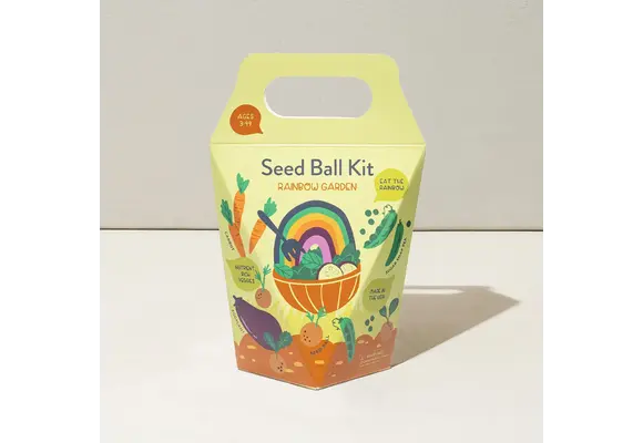 Rainbow Garden DIY Seed Ball Kit