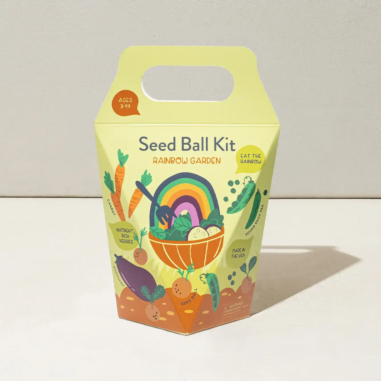 Rainbow Garden DIY Seed Ball Kit