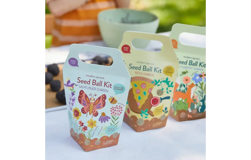 Rainbow Garden DIY Seed Ball Kit