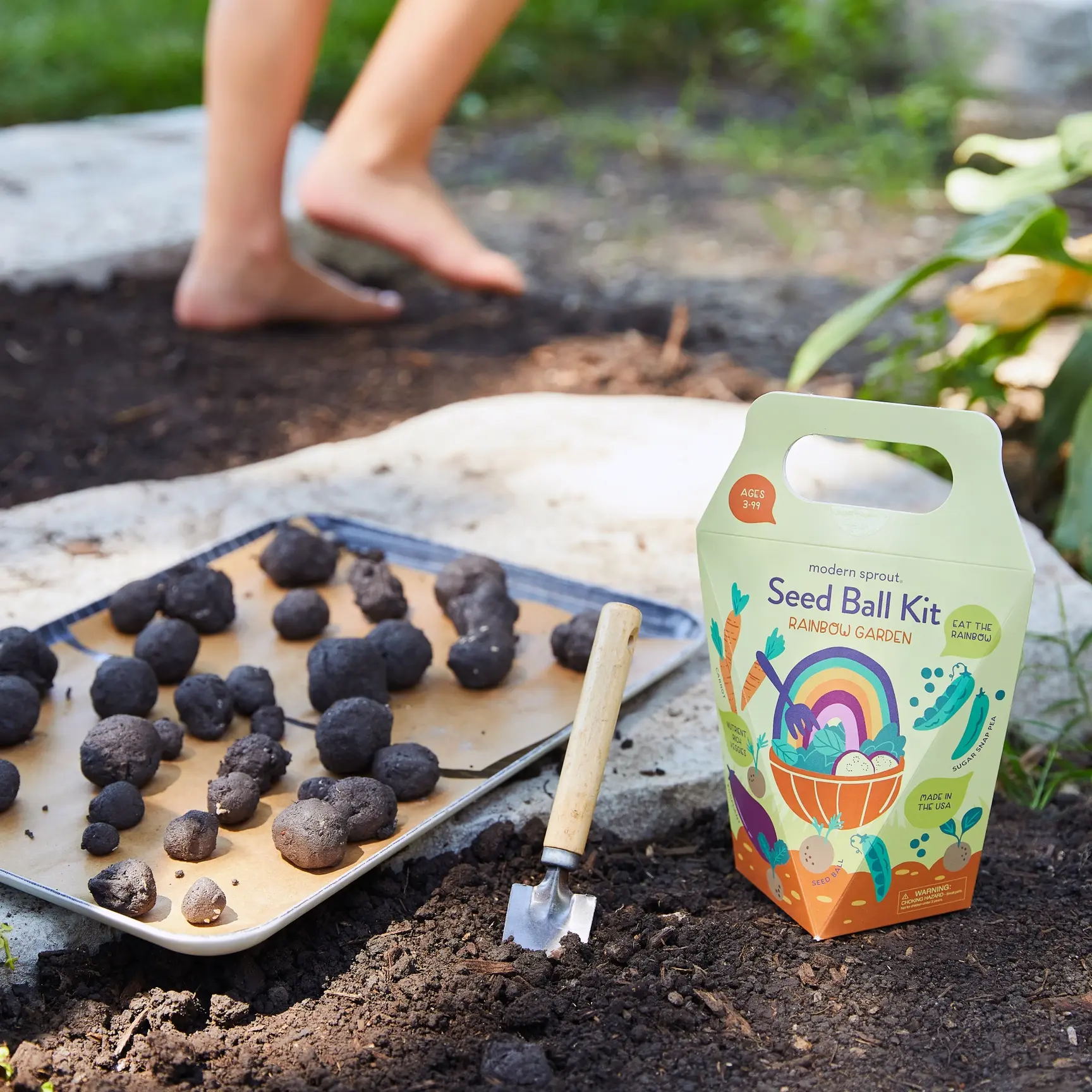 Rainbow Garden DIY Seed Ball Kit