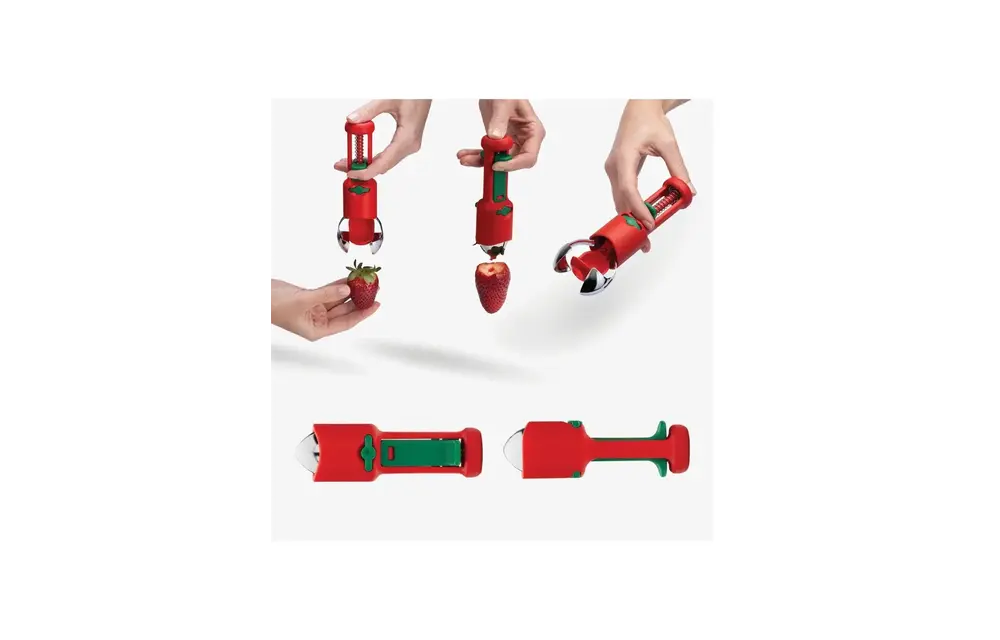 Hullapit - Cherry Pitter + Strawberry Huller