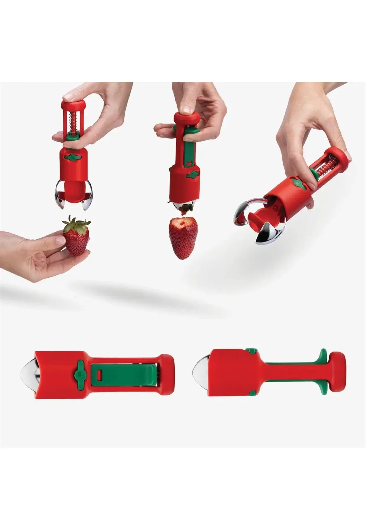 Hullapit - Cherry Pitter + Strawberry Huller