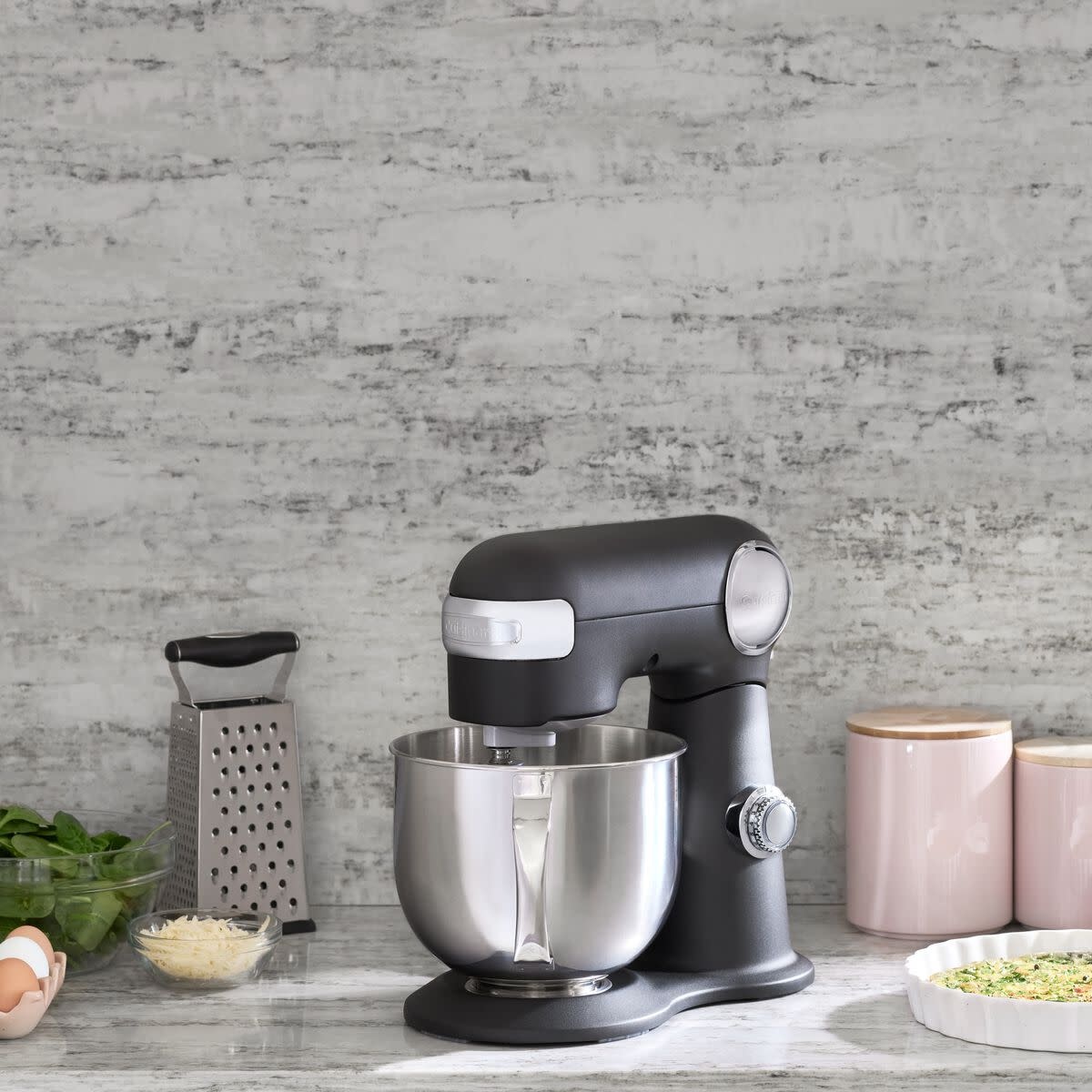 Cuisinart Stand Mixer - Precision Master 5.5QT (Poppy Seed)