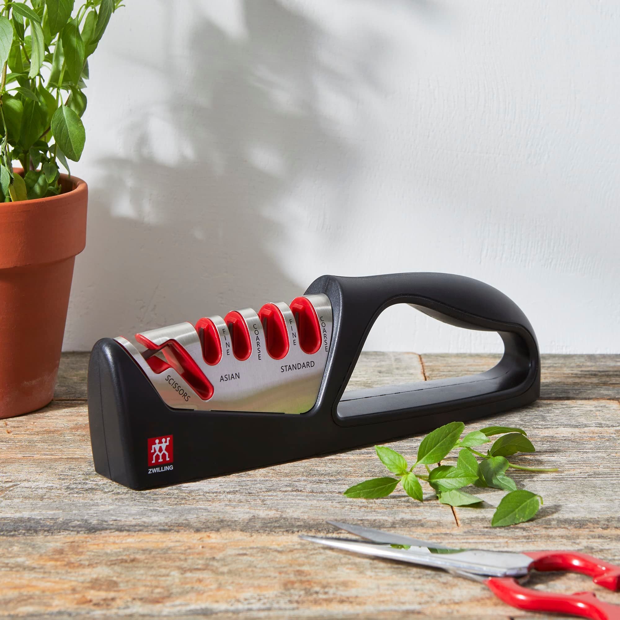 Sharpener Pull Through 4-stage Knife Plus Shear