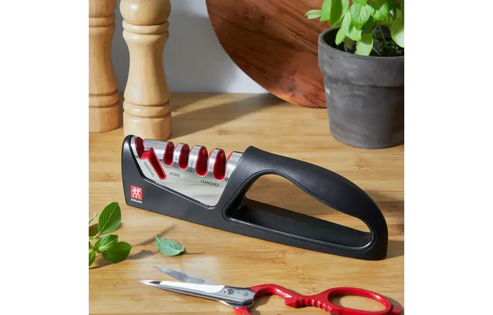 Sharpener Pull Through 4-stage Knife Plus Shear