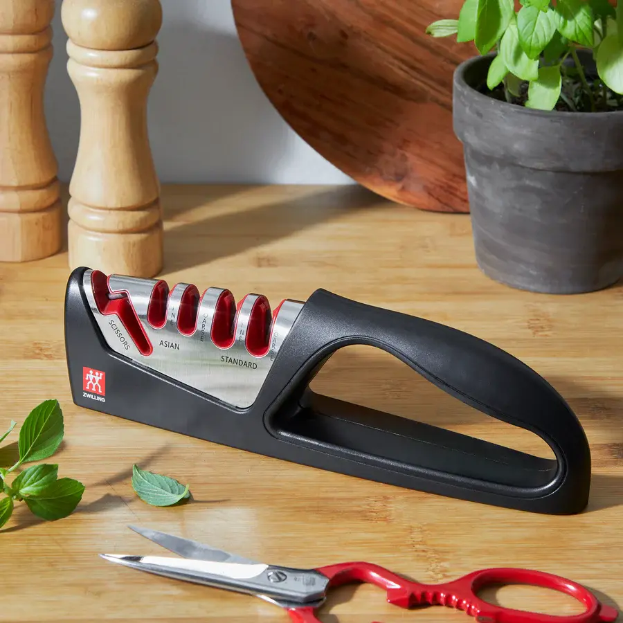 Sharpener Pull Through 4-stage Knife Plus Shear