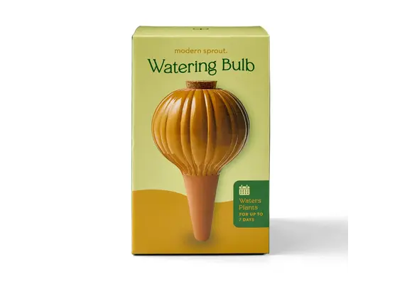Terracotta Watering Bulb - Mustard