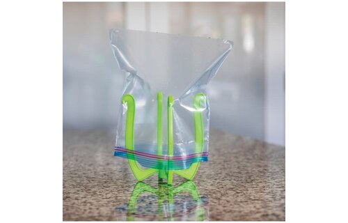 Bag Well Sealable Bag Holder Gallon