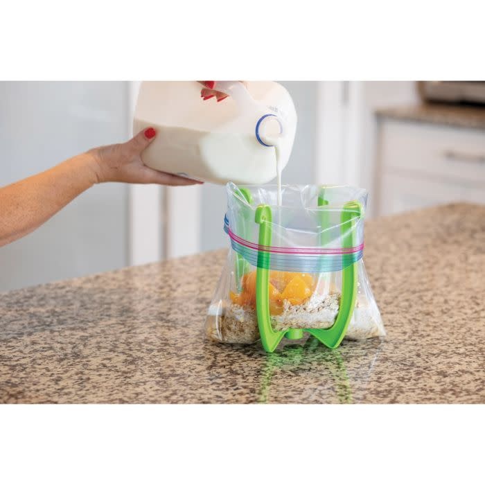Bag Well Sealable Bag Holder Gallon