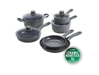 Parma Plus 10pc Cookware Set