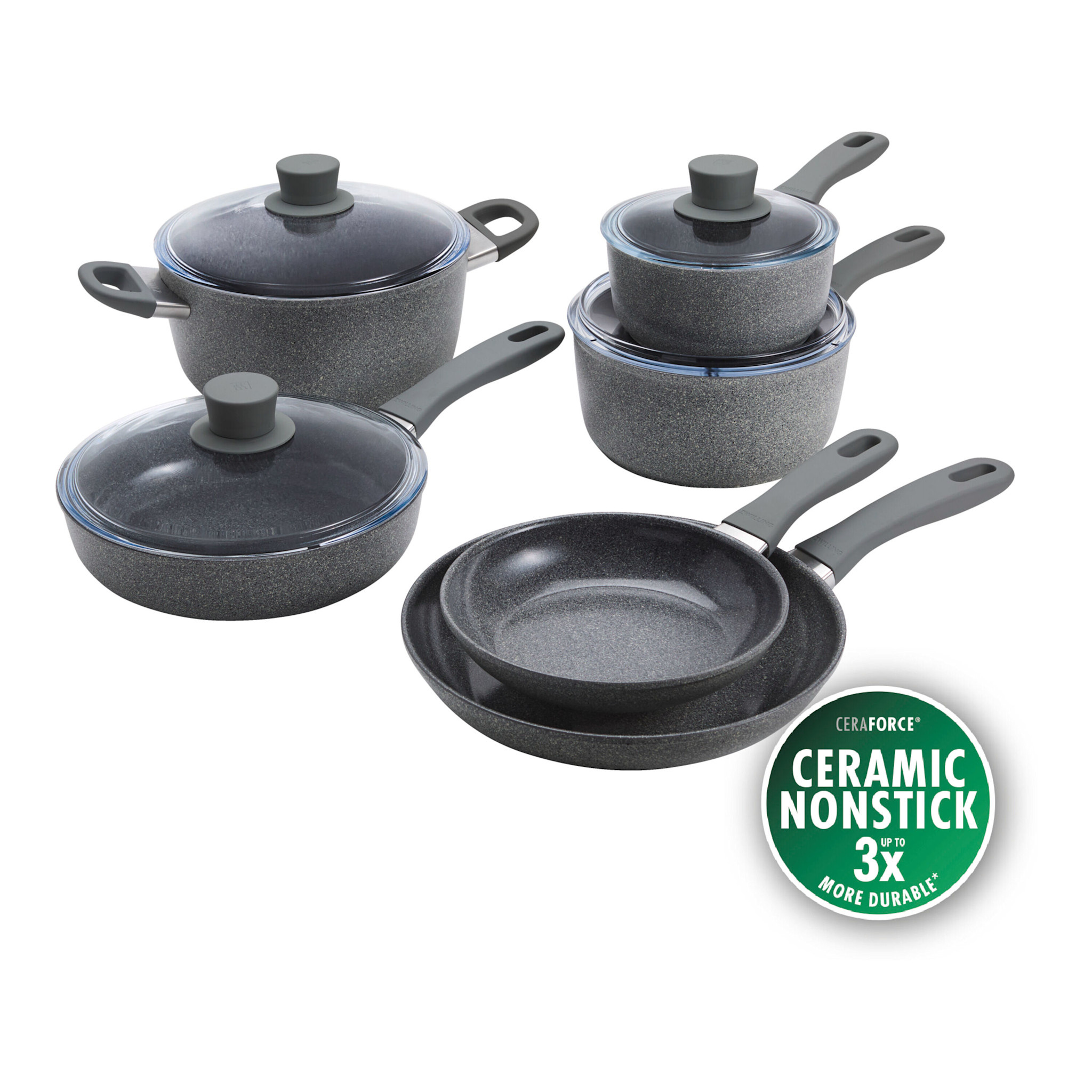Parma Plus 10pc Cookware Set