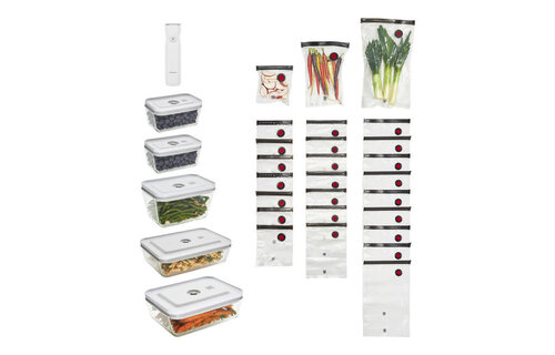 ZWILLING Fresh & Save glass Vacuum Starter Set, 32-pc