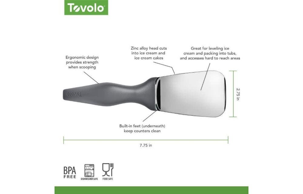 Tilt Up Ice Cream Spade - Charcoal