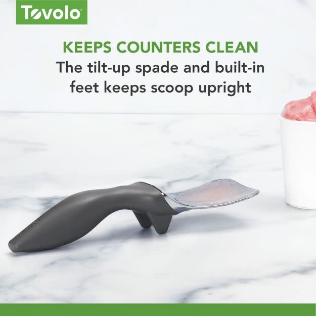 Tilt Up Ice Cream Spade - Charcoal