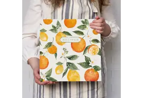 3-Ring Recipe Binder in Citrus