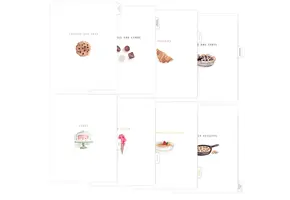 Dessert Recipe Binder Index Tab Dividers