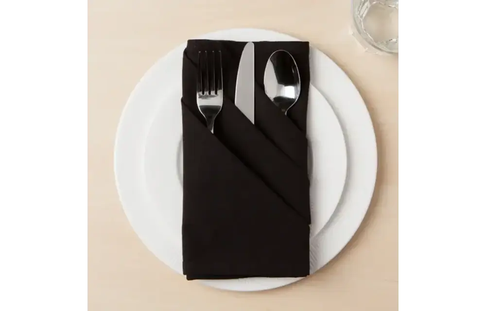 Napkin S/4 Spectrum Black