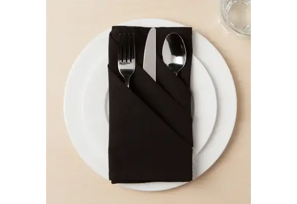 Napkin S/4 Spectrum Black