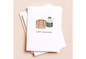 Maple Syrup Christmas Card