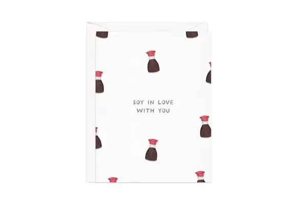 Soy In Love Card