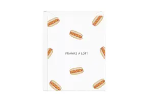 Franks A Lot Thank You Card
