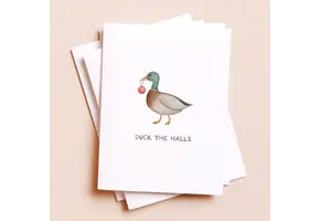 Duck the Halls Christmas Card