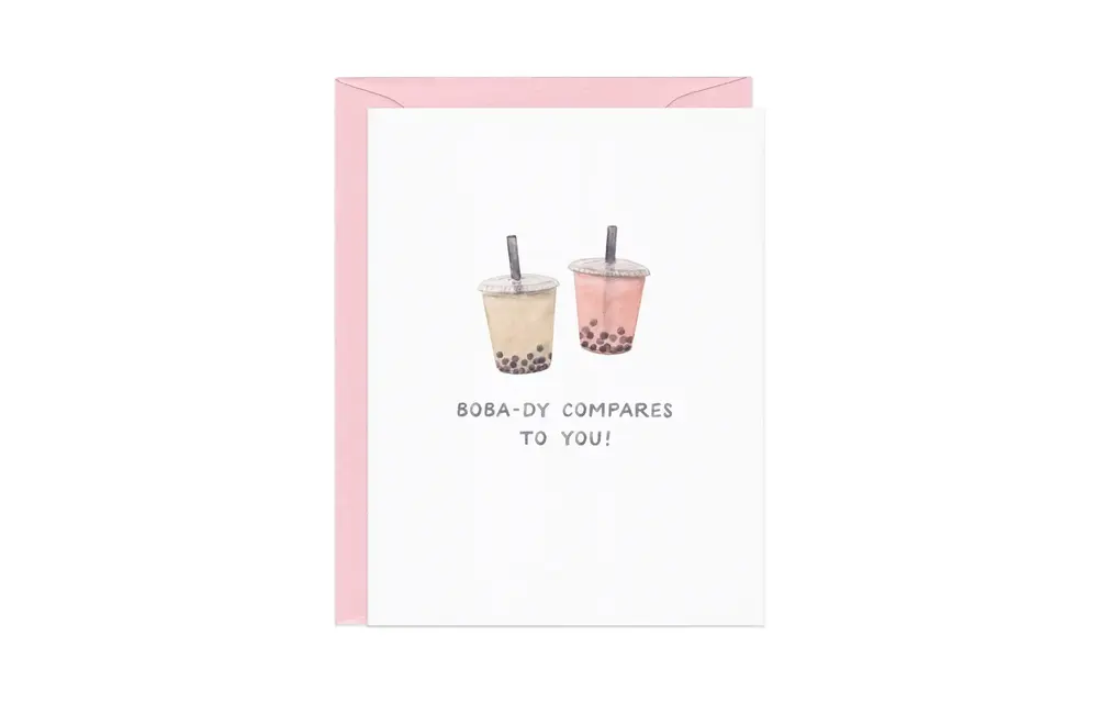 Boba-dy Compares Card
