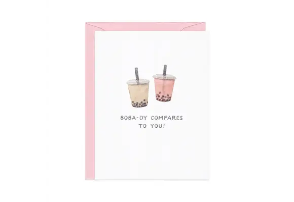 Boba-dy Compares Card