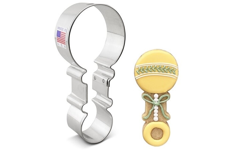 Cookie Cutter Baby Rattle