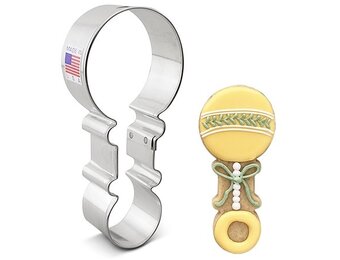 Cookie Cutter Baby Rattle