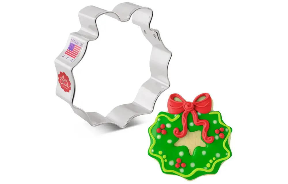 Cookie Cutter Christmas Wreath