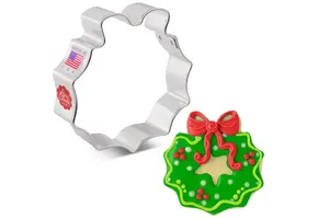 Cookie Cutter Christmas Wreath