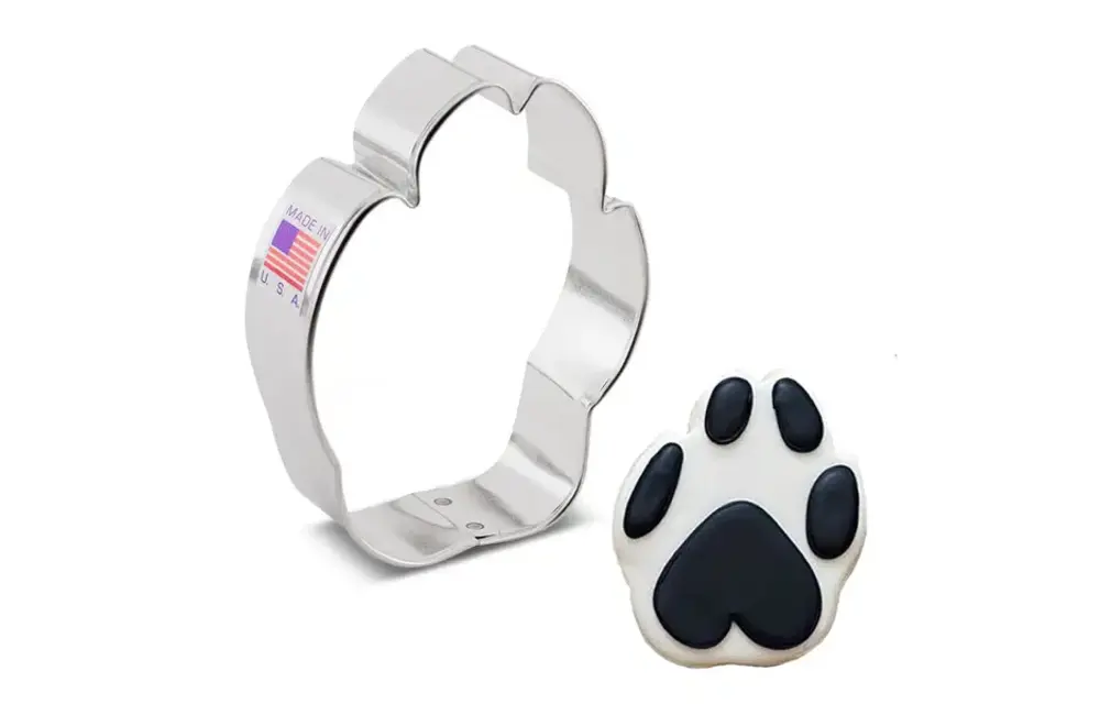 Cookie Cutter Dog Paw
