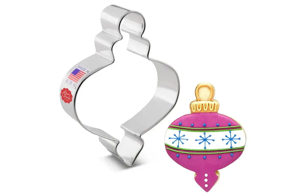 Cookie Cutter Christmas Finial Ornament