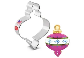Cookie Cutter Christmas Finial Ornament