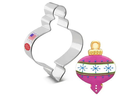 Cookie Cutter Christmas Finial Ornament