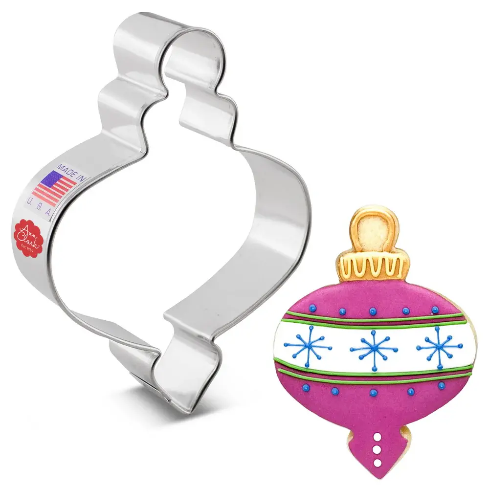 Cookie Cutter Christmas Finial Ornament