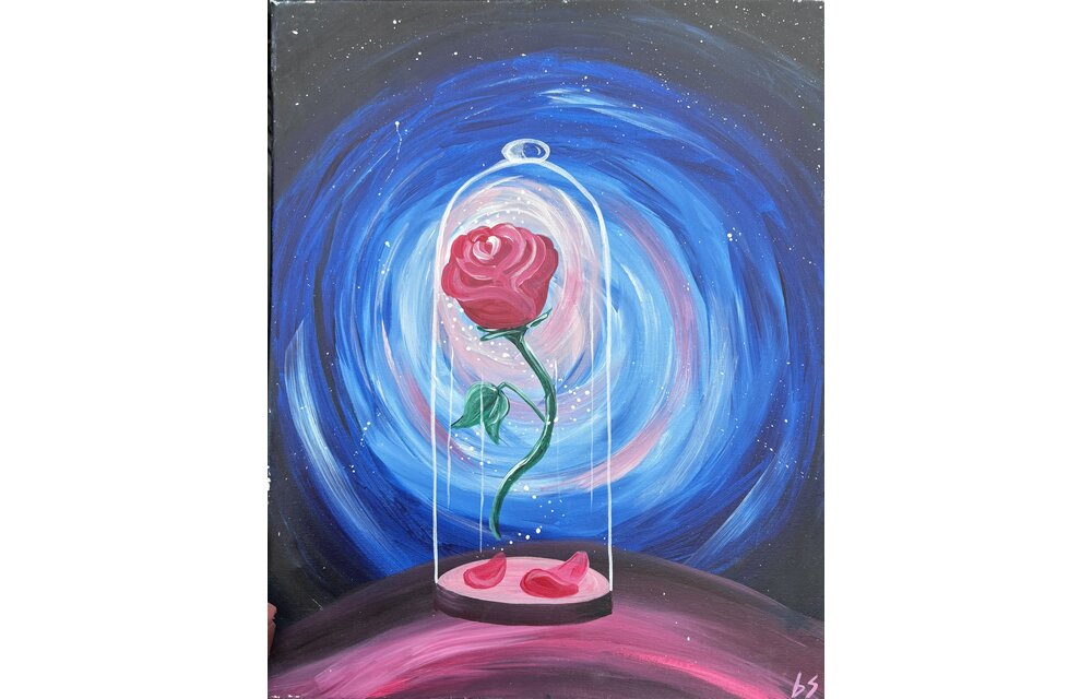 02/19/26 Tale as Old as Time: The Enchanted Rose Paint Night 6PM