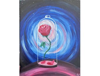 02/19/26 Tale as Old as Time: The Enchanted Rose Paint Night 6PM