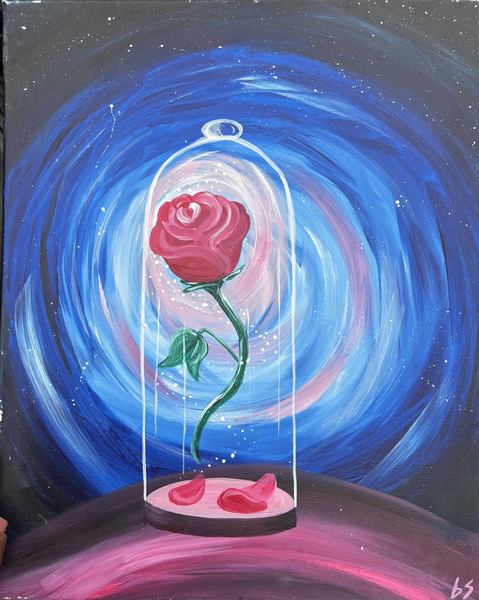 02/19/26 Tale as Old as Time: The Enchanted Rose Paint Night 6PM