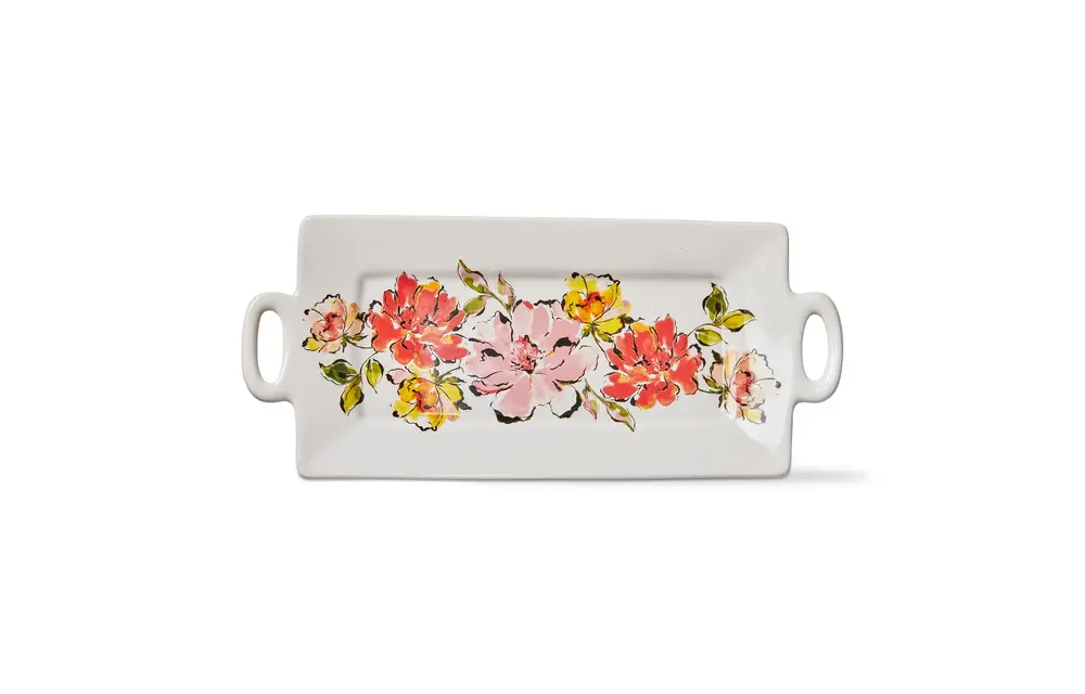 In Bloom Rectangular Platter