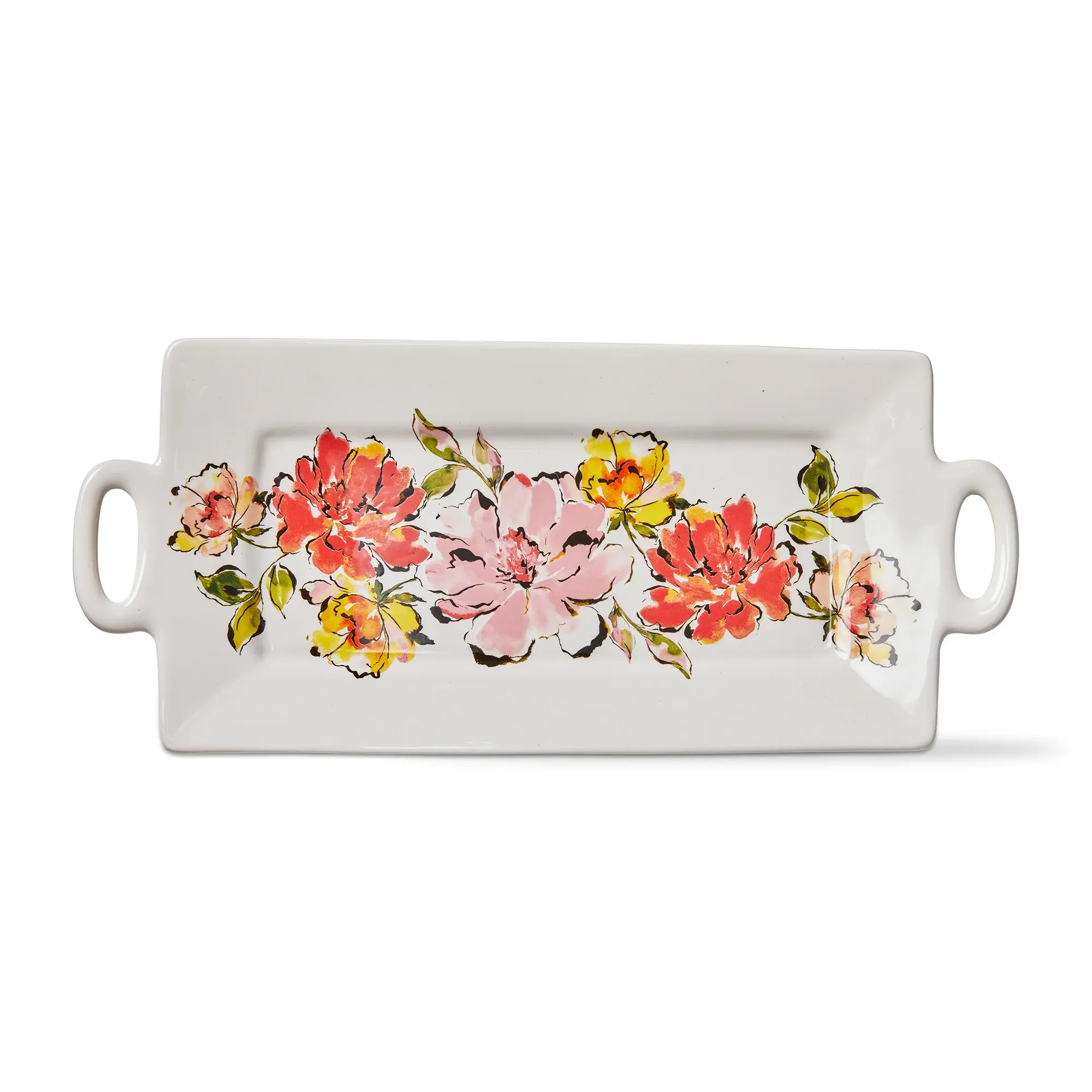 In Bloom Rectangular Platter
