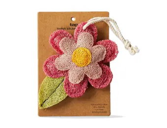 Flower Loofah Scrubber